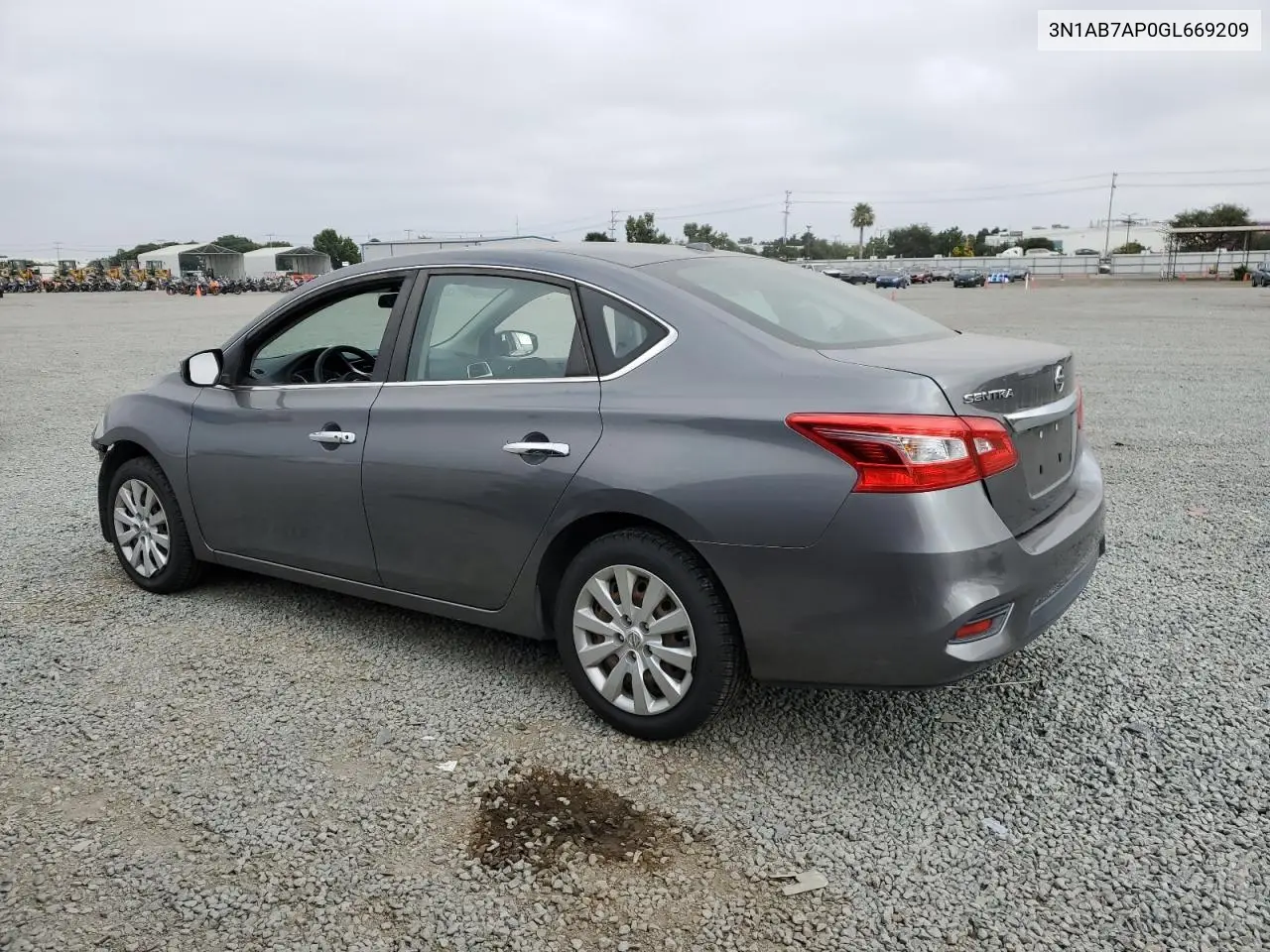 2016 Nissan Sentra S VIN: 3N1AB7AP0GL669209 Lot: 65044335