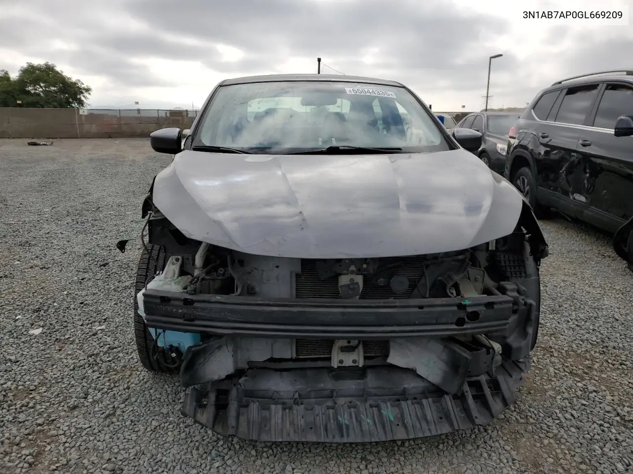 2016 Nissan Sentra S VIN: 3N1AB7AP0GL669209 Lot: 65044335
