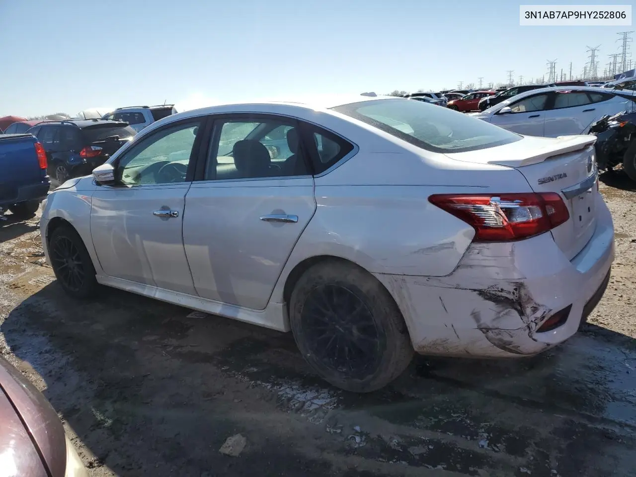 2017 Nissan Sentra S VIN: 3N1AB7AP9HY252806 Lot: 45148975