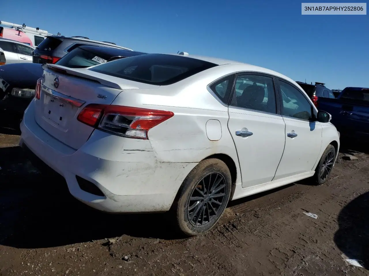 2017 Nissan Sentra S VIN: 3N1AB7AP9HY252806 Lot: 45148975