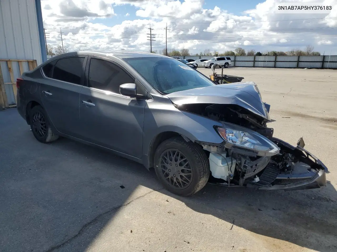 2017 Nissan Sentra S VIN: 3N1AB7AP5HY376183 Lot: 51592295