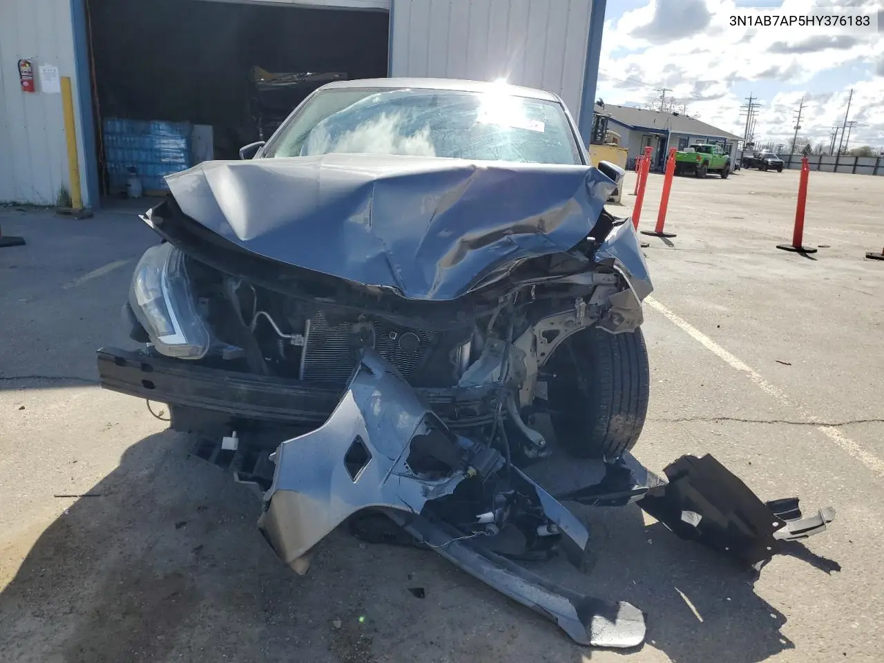 2017 Nissan Sentra S VIN: 3N1AB7AP5HY376183 Lot: 51592295