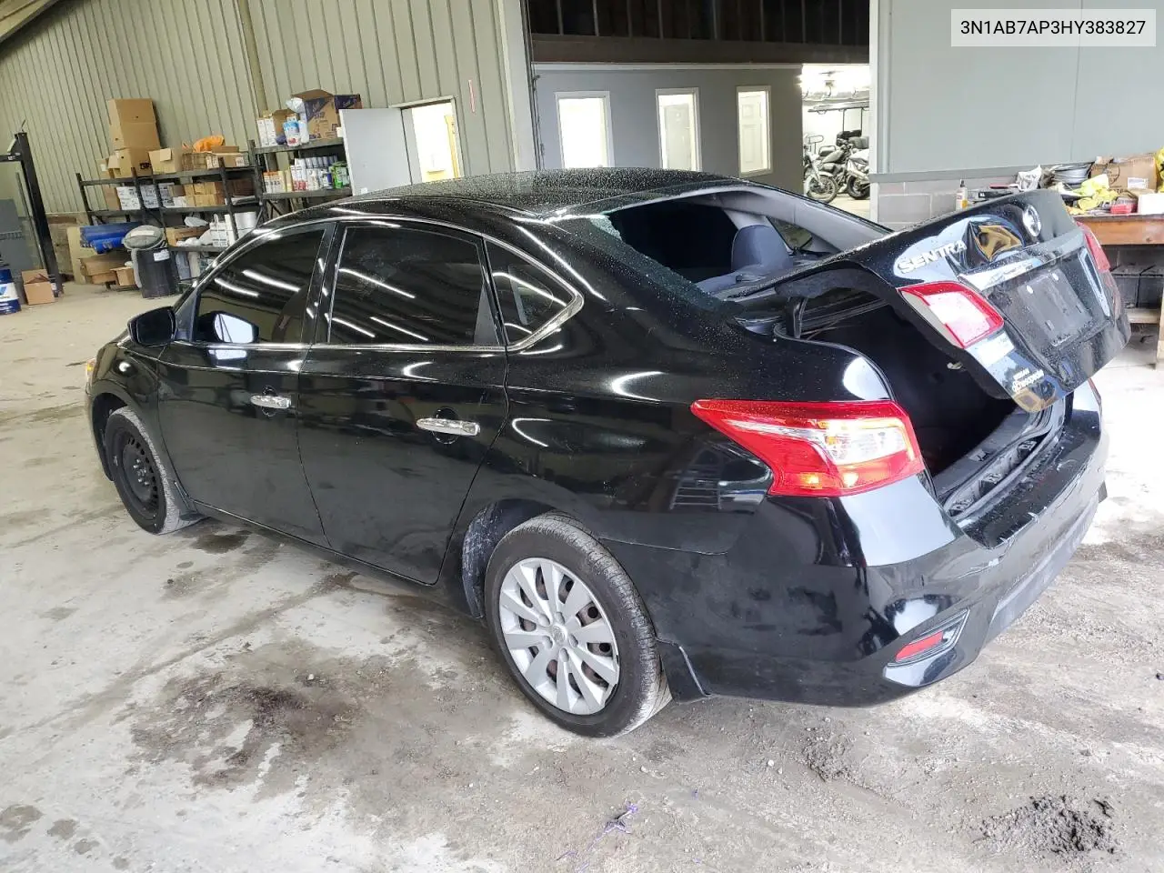 2017 Nissan Sentra S VIN: 3N1AB7AP3HY383827 Lot: 56205075