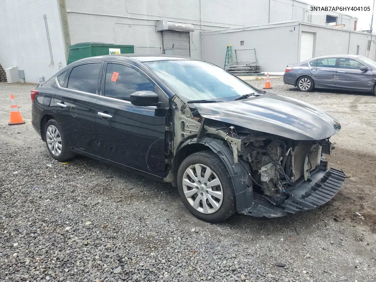 2017 Nissan Sentra S VIN: 3N1AB7AP6HY404105 Lot: 56656305
