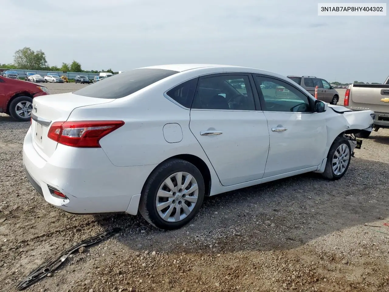 2017 Nissan Sentra S VIN: 3N1AB7AP8HY404302 Lot: 56682835