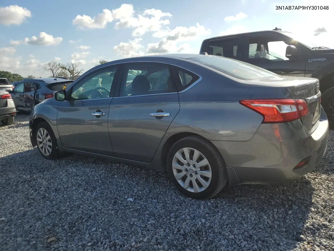 2017 Nissan Sentra S VIN: 3N1AB7AP9HY301048 Lot: 56830945