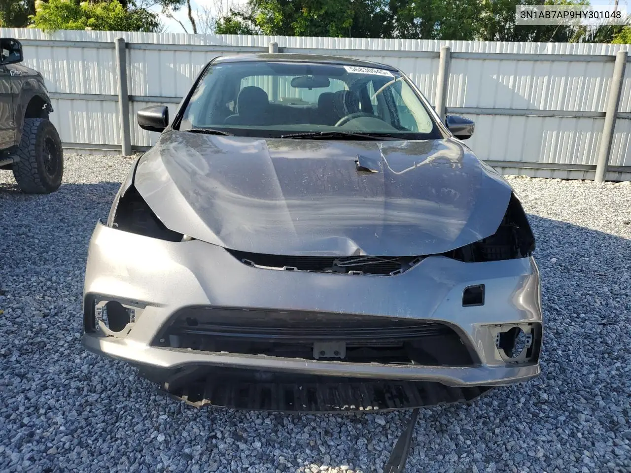 2017 Nissan Sentra S VIN: 3N1AB7AP9HY301048 Lot: 56830945