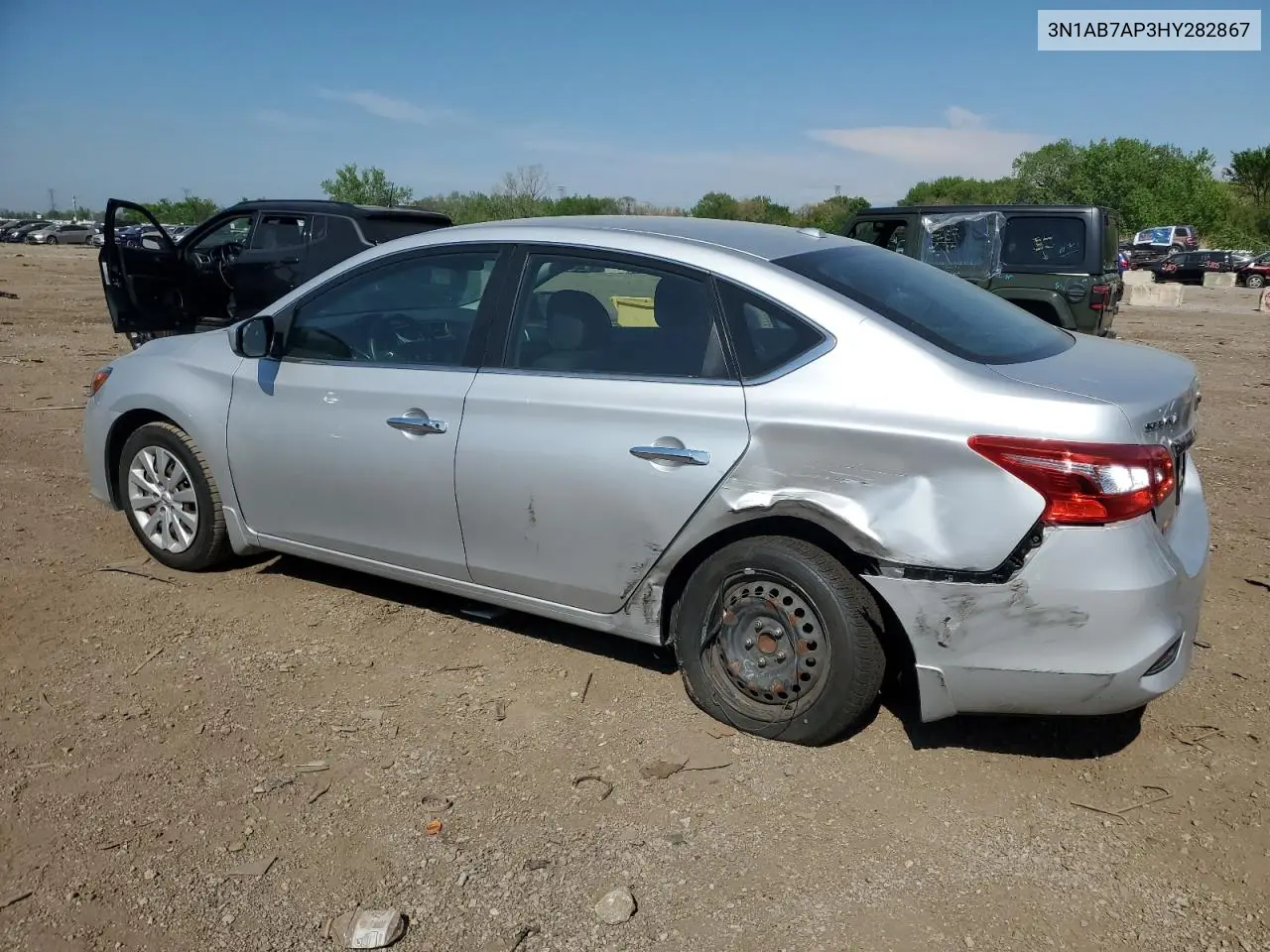 3n1ab7ap3hy282867 3N1AB7AP3HY282867 2017 Nissan Sentra S