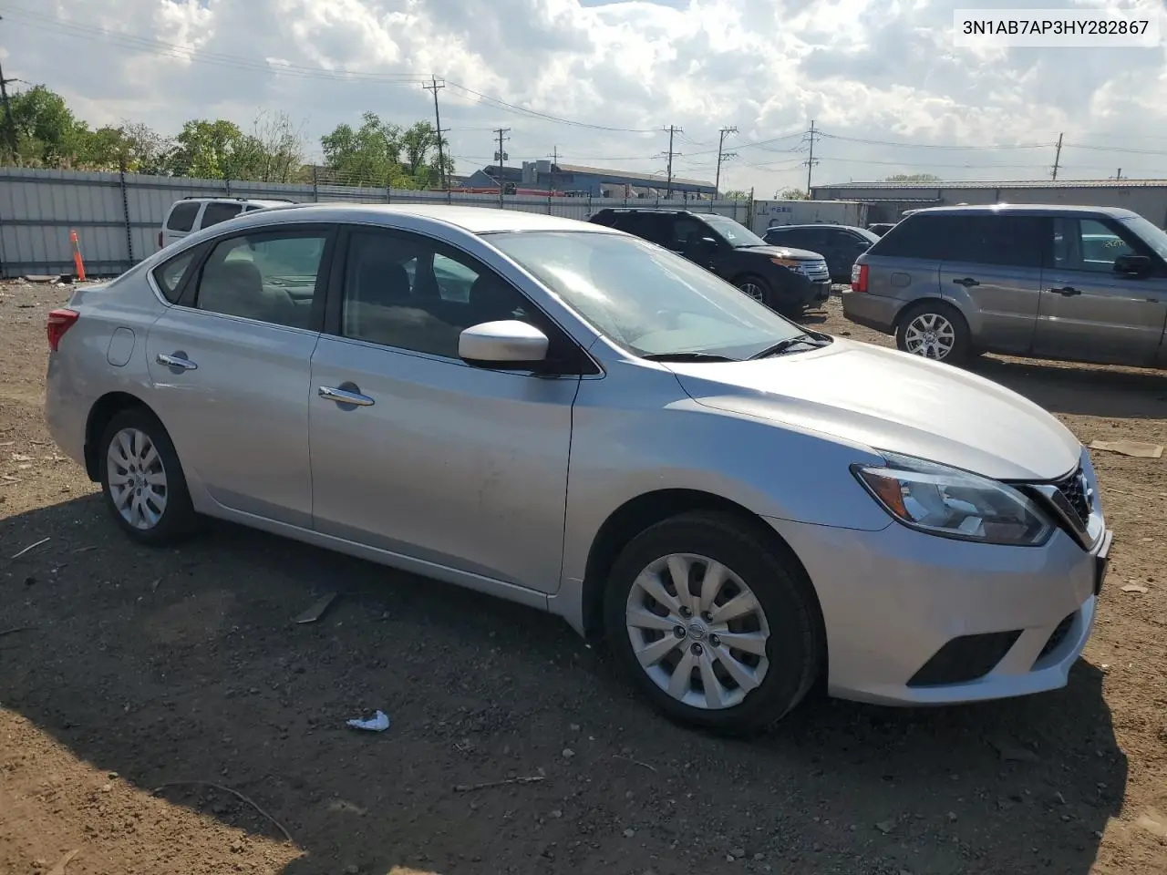 3n1ab7ap3hy282867 3N1AB7AP3HY282867 2017 Nissan Sentra S