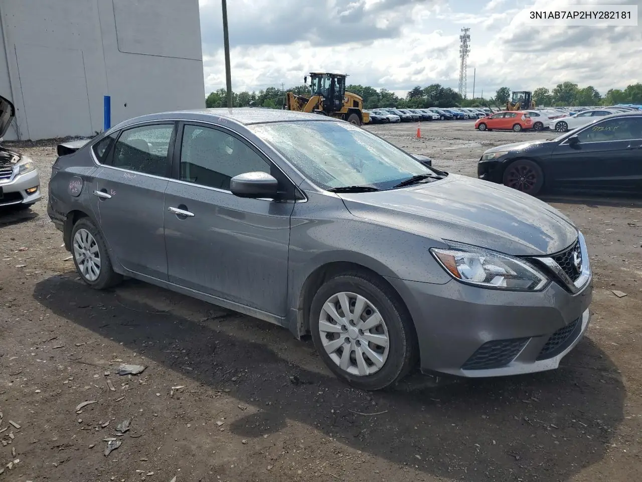 2017 Nissan Sentra S VIN: 3N1AB7AP2HY282181 Lot: 57028935