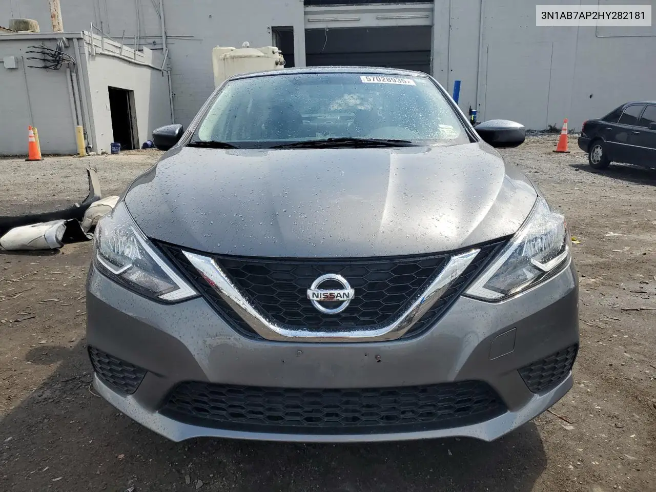 2017 Nissan Sentra S VIN: 3N1AB7AP2HY282181 Lot: 57028935