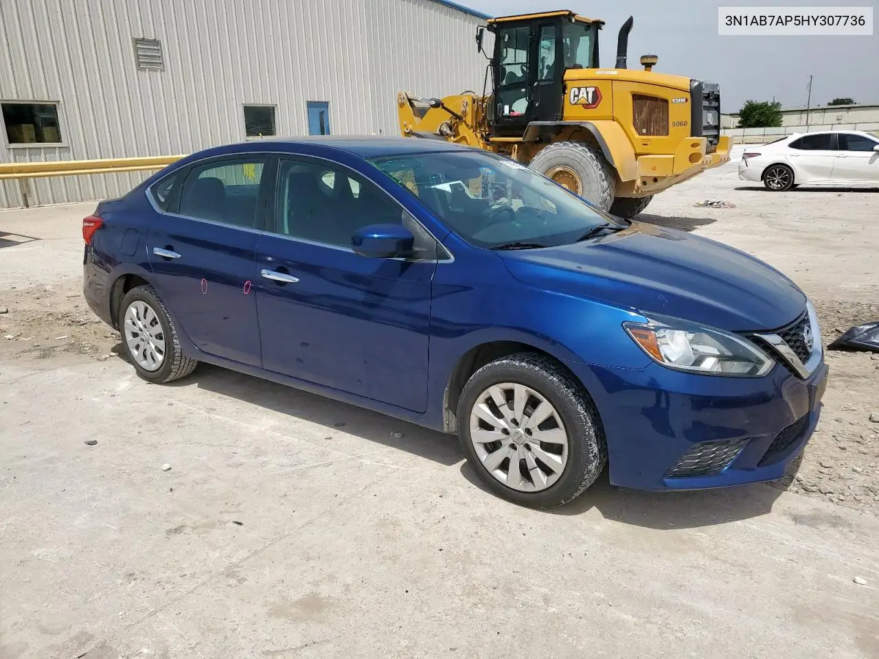 2017 Nissan Sentra S VIN: 3N1AB7AP5HY307736 Lot: 57035195