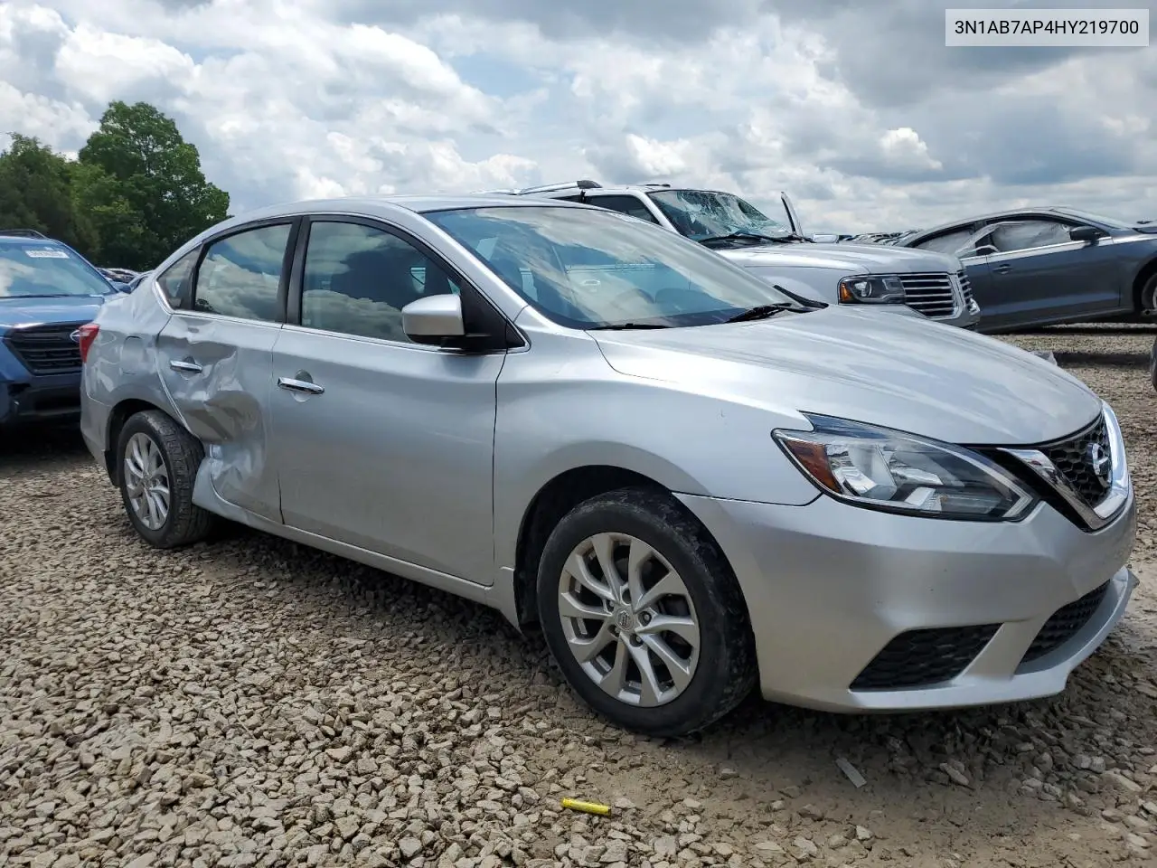 2017 Nissan Sentra S VIN: 3N1AB7AP4HY219700 Lot: 57053315