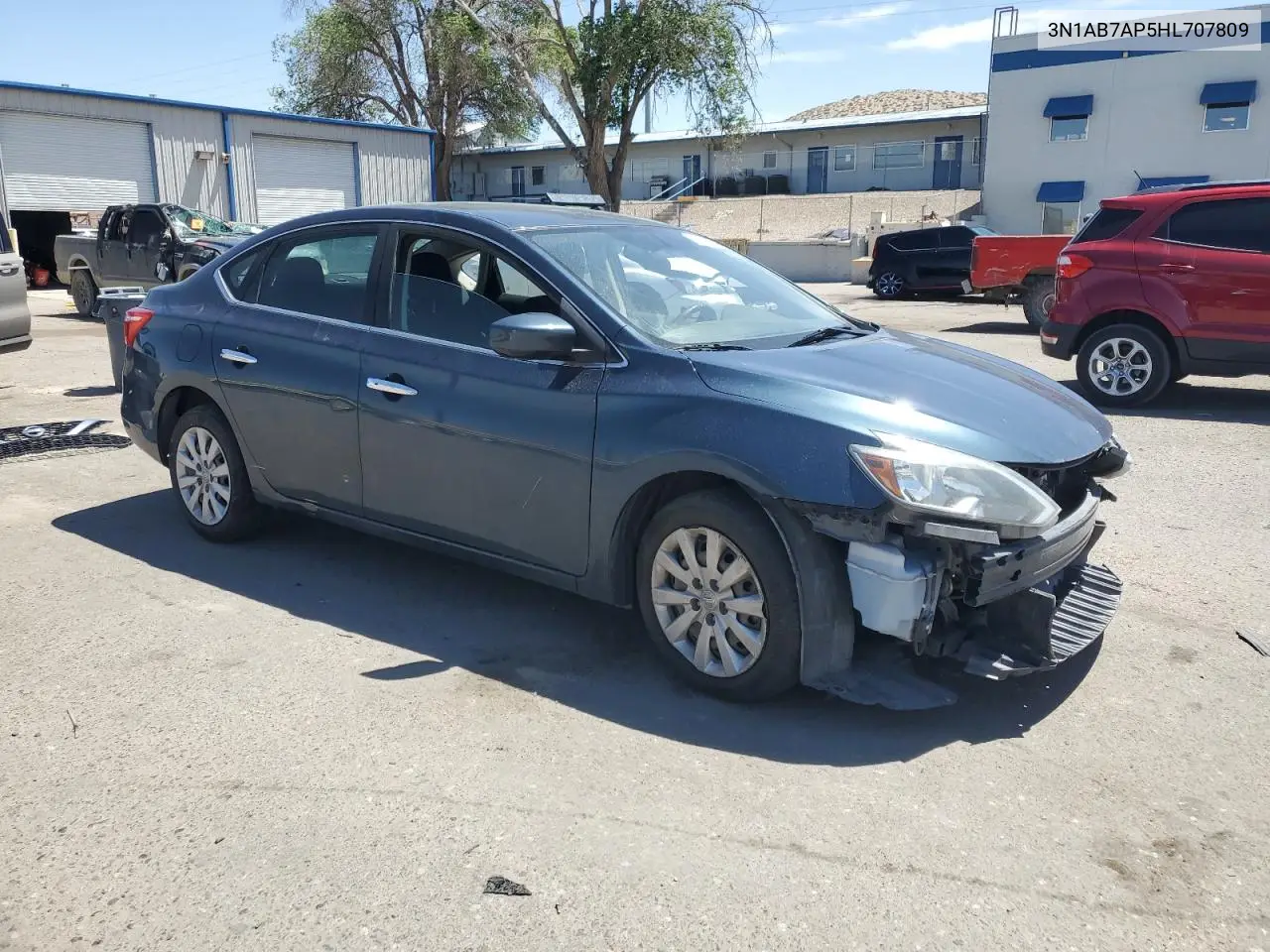 2017 Nissan Sentra S VIN: 3N1AB7AP5HL707809 Lot: 57064445
