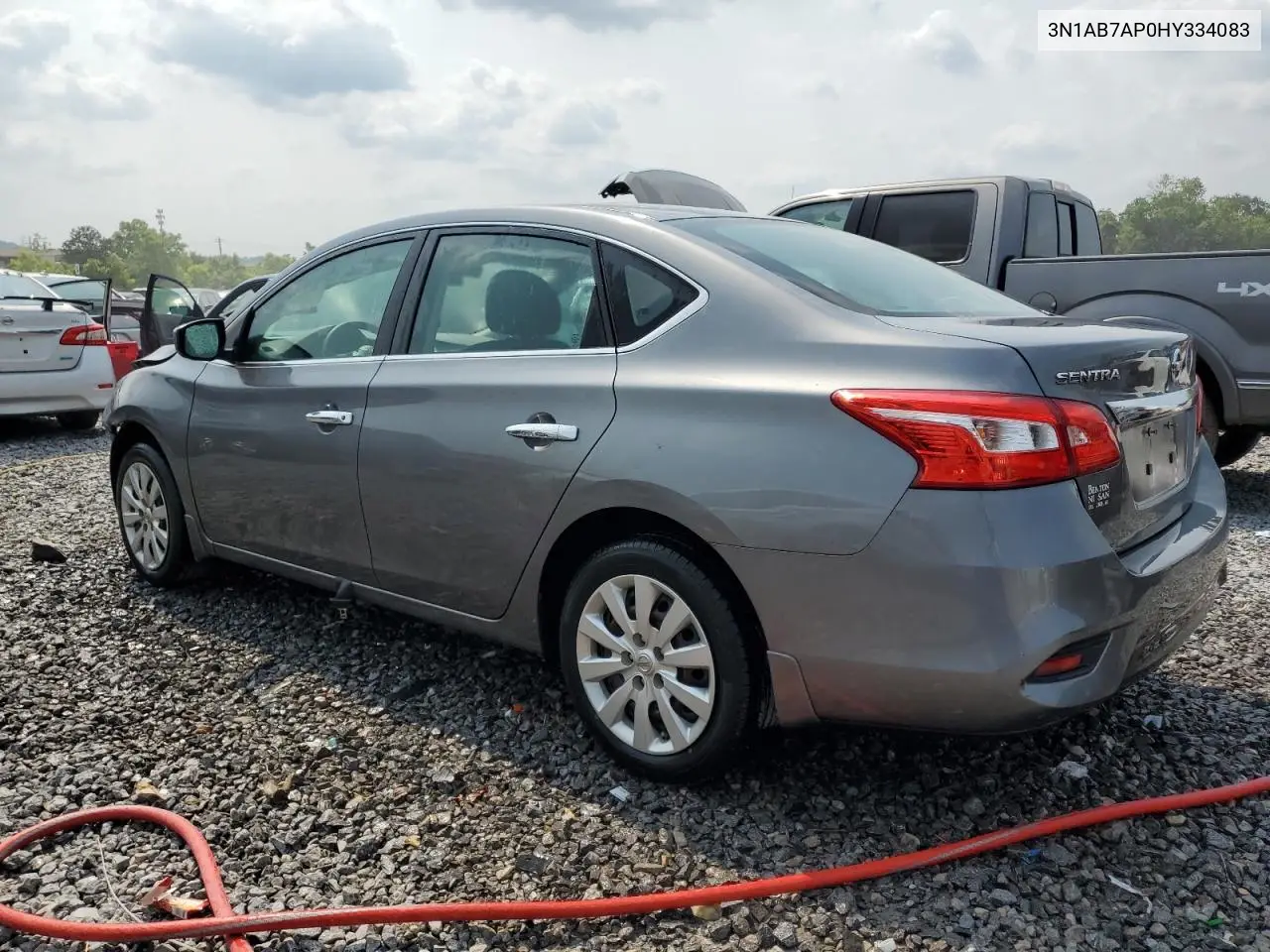 2017 Nissan Sentra S VIN: 3N1AB7AP0HY334083 Lot: 59112435