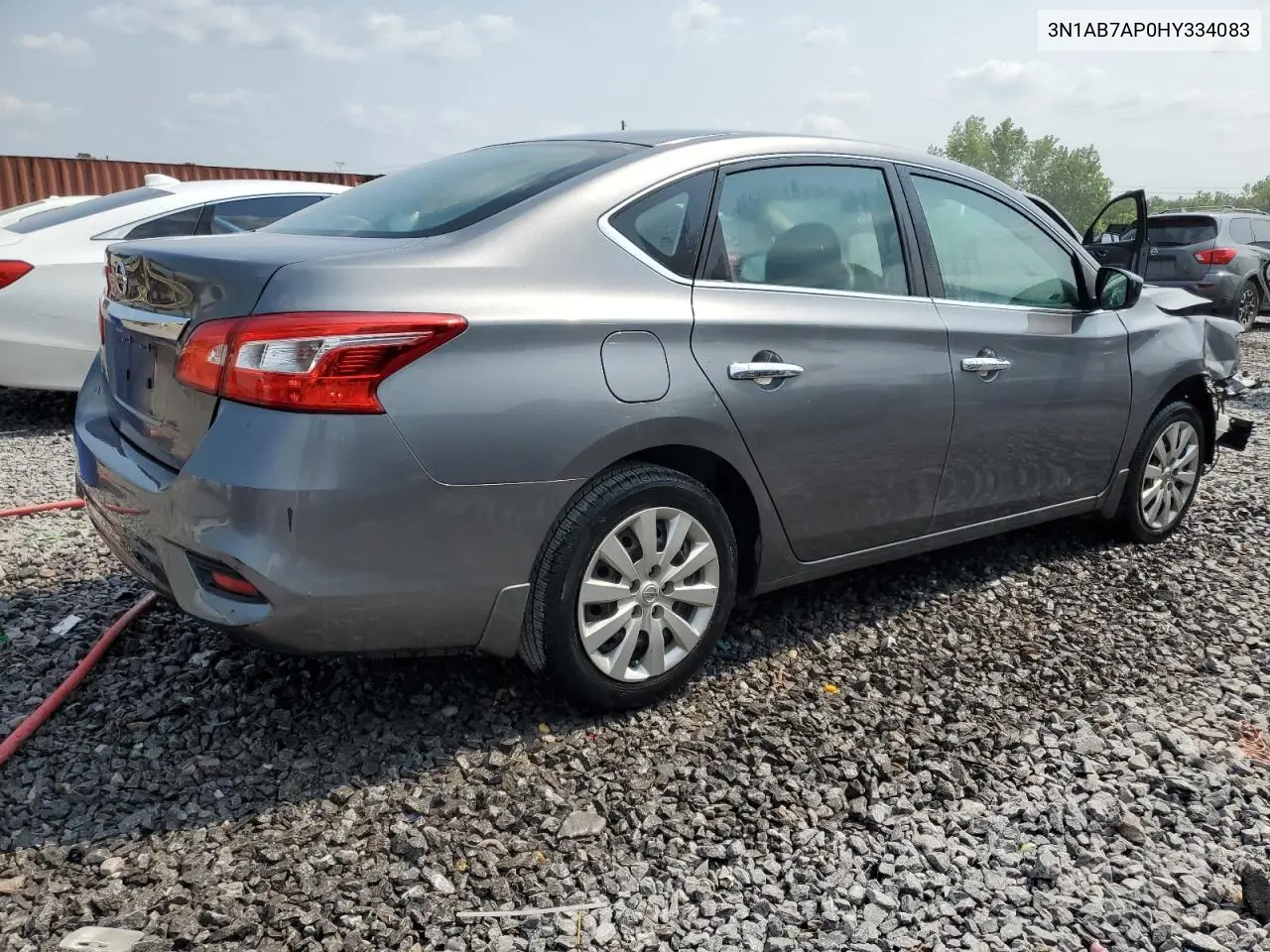 2017 Nissan Sentra S VIN: 3N1AB7AP0HY334083 Lot: 59112435