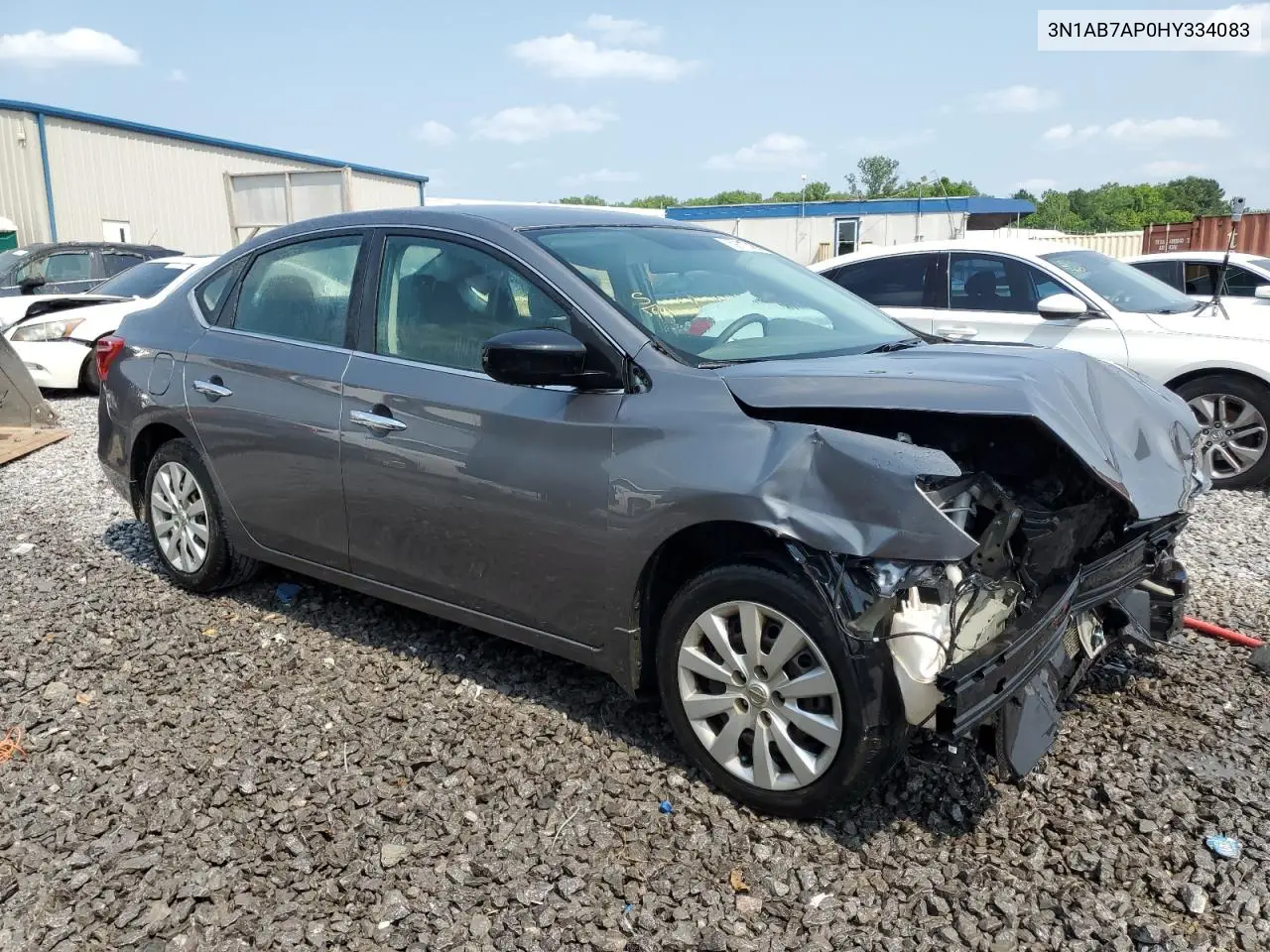 2017 Nissan Sentra S VIN: 3N1AB7AP0HY334083 Lot: 59112435
