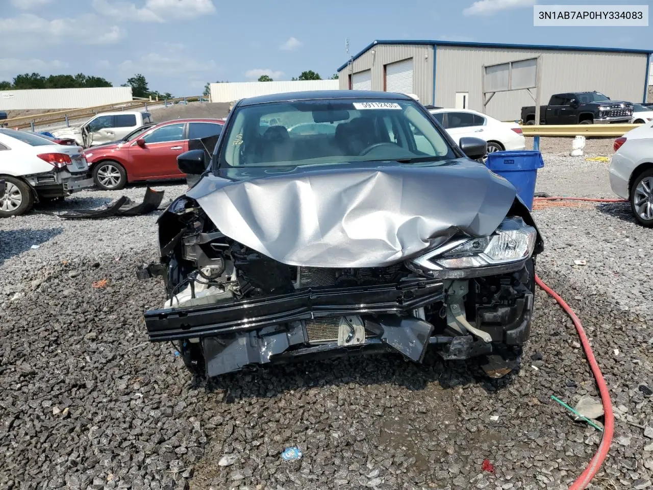 2017 Nissan Sentra S VIN: 3N1AB7AP0HY334083 Lot: 59112435