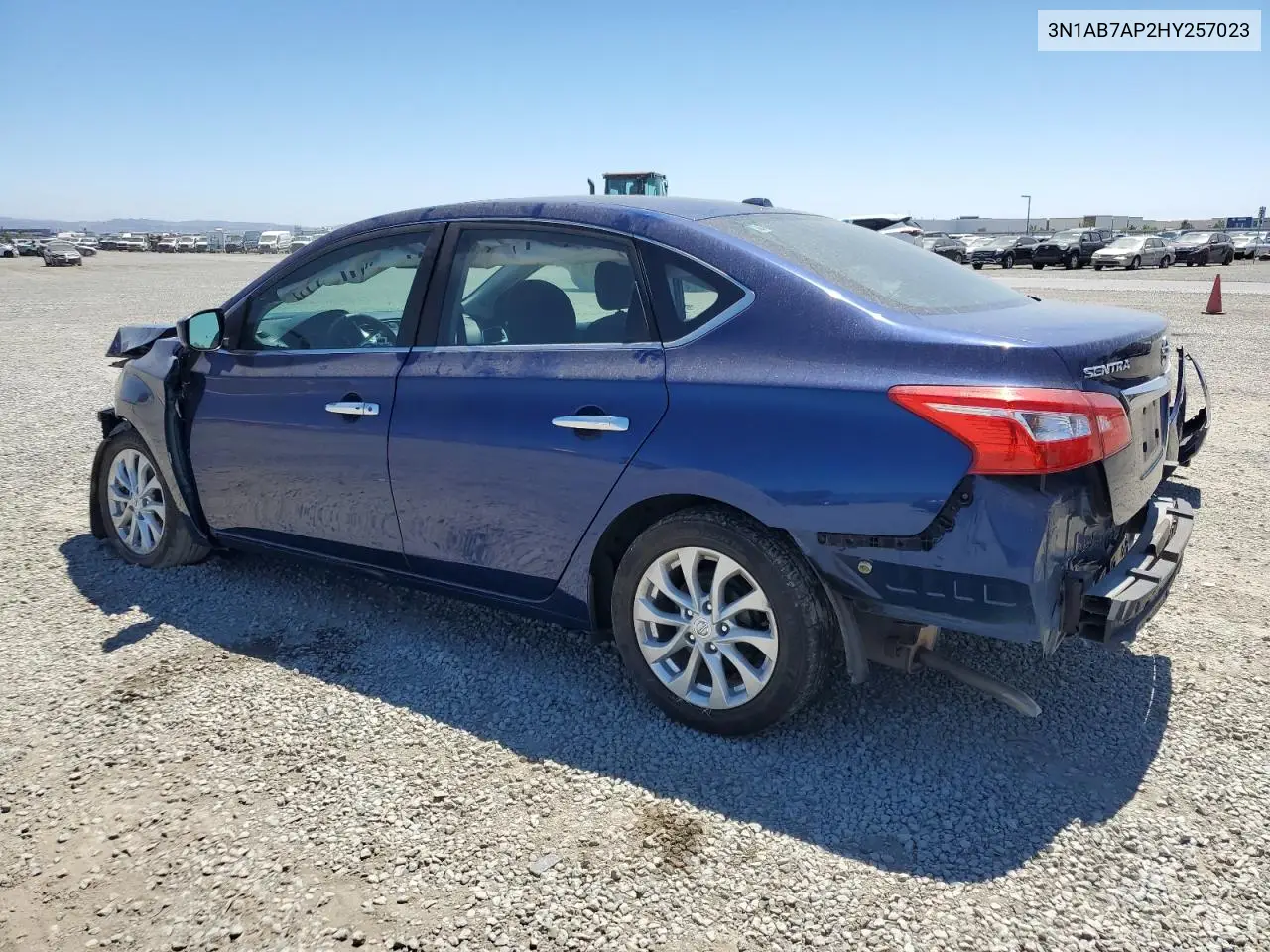 2017 Nissan Sentra S VIN: 3N1AB7AP2HY257023 Lot: 61176275