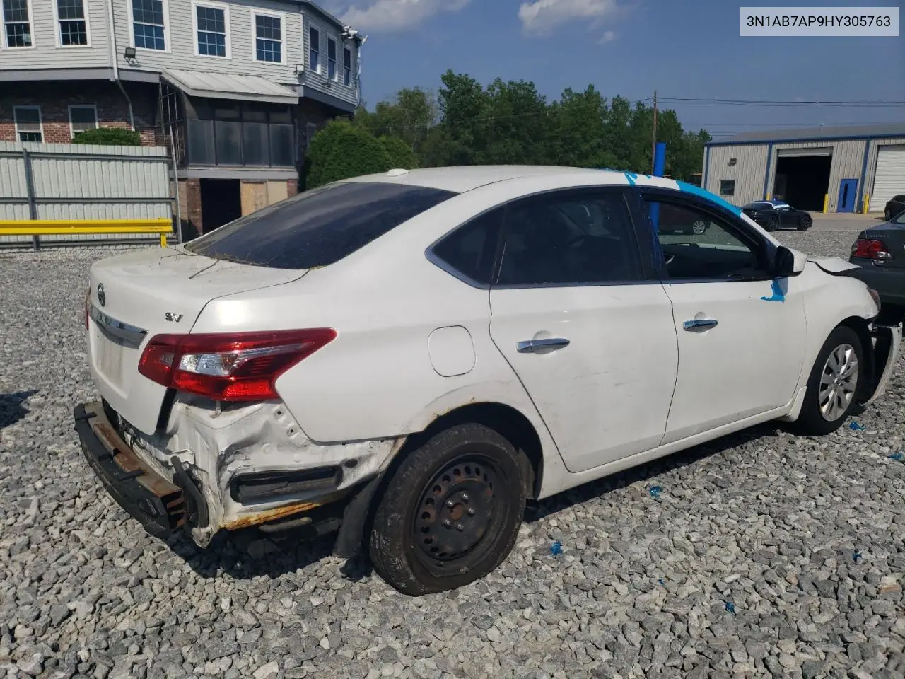 2017 Nissan Sentra S VIN: 3N1AB7AP9HY305763 Lot: 61390225