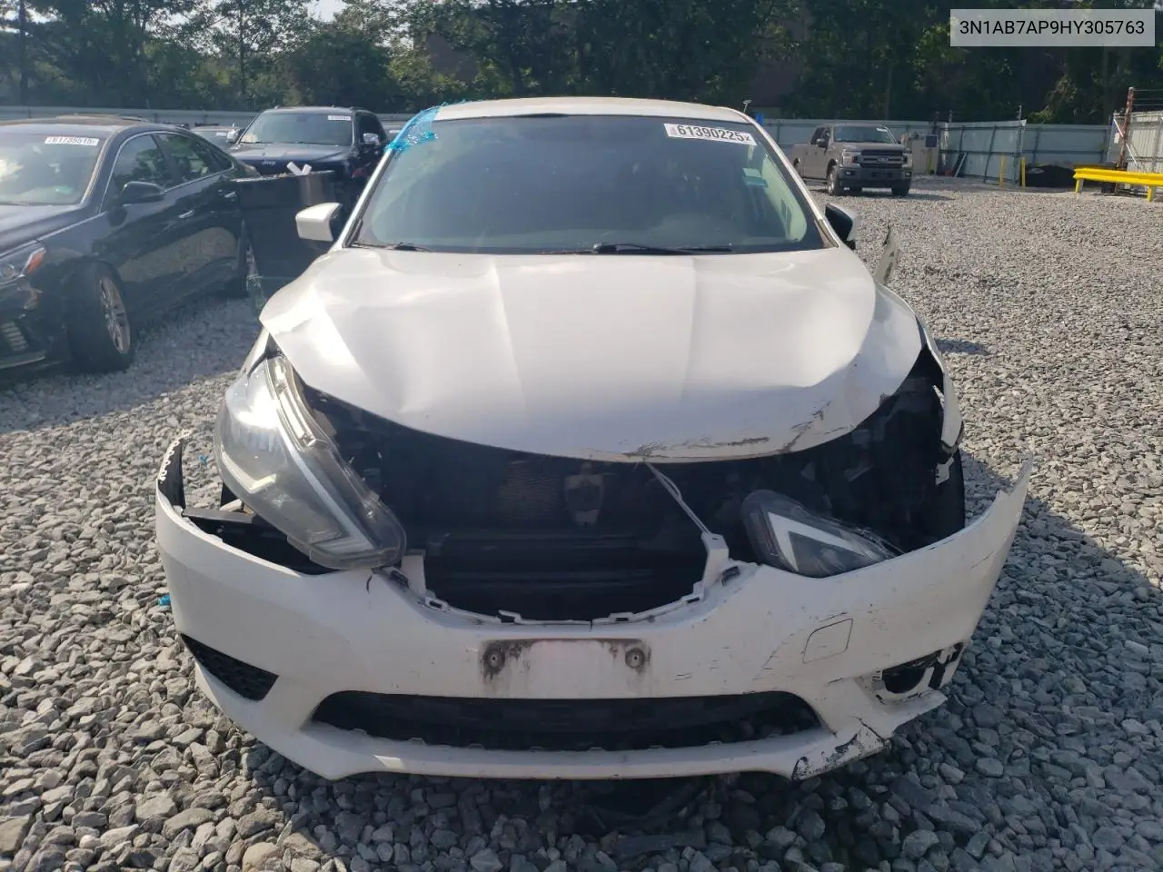 2017 Nissan Sentra S VIN: 3N1AB7AP9HY305763 Lot: 61390225