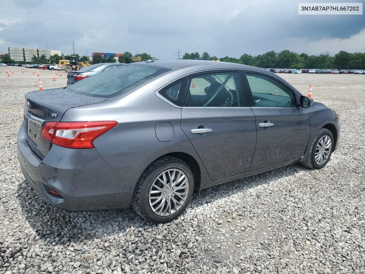 2017 Nissan Sentra S VIN: 3N1AB7AP7HL667202 Lot: 61413165