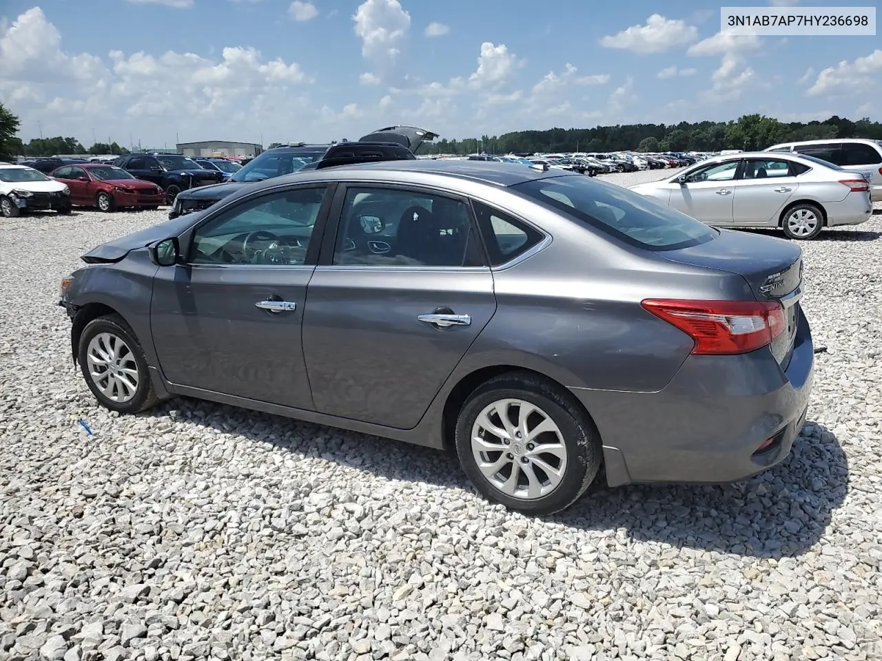 2017 Nissan Sentra S VIN: 3N1AB7AP7HY236698 Lot: 61627355