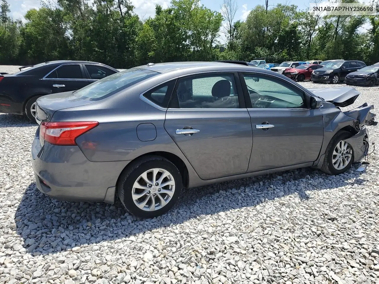 2017 Nissan Sentra S VIN: 3N1AB7AP7HY236698 Lot: 61627355