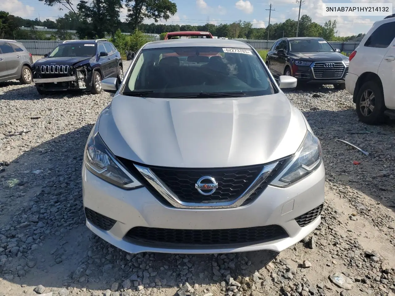 2017 Nissan Sentra S VIN: 3N1AB7AP1HY214132 Lot: 62273785