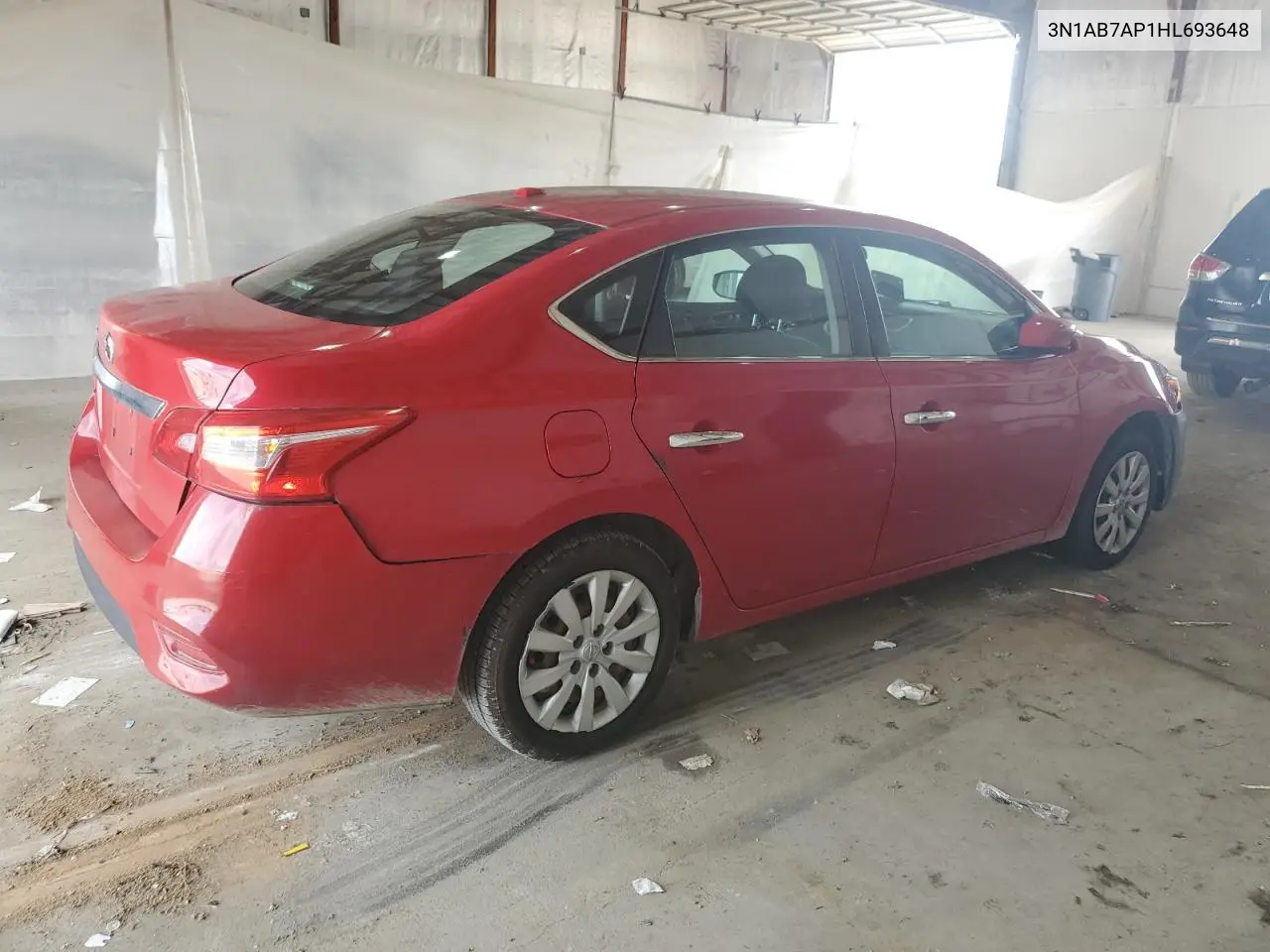 2017 Nissan Sentra S VIN: 3N1AB7AP1HL693648 Lot: 62637355