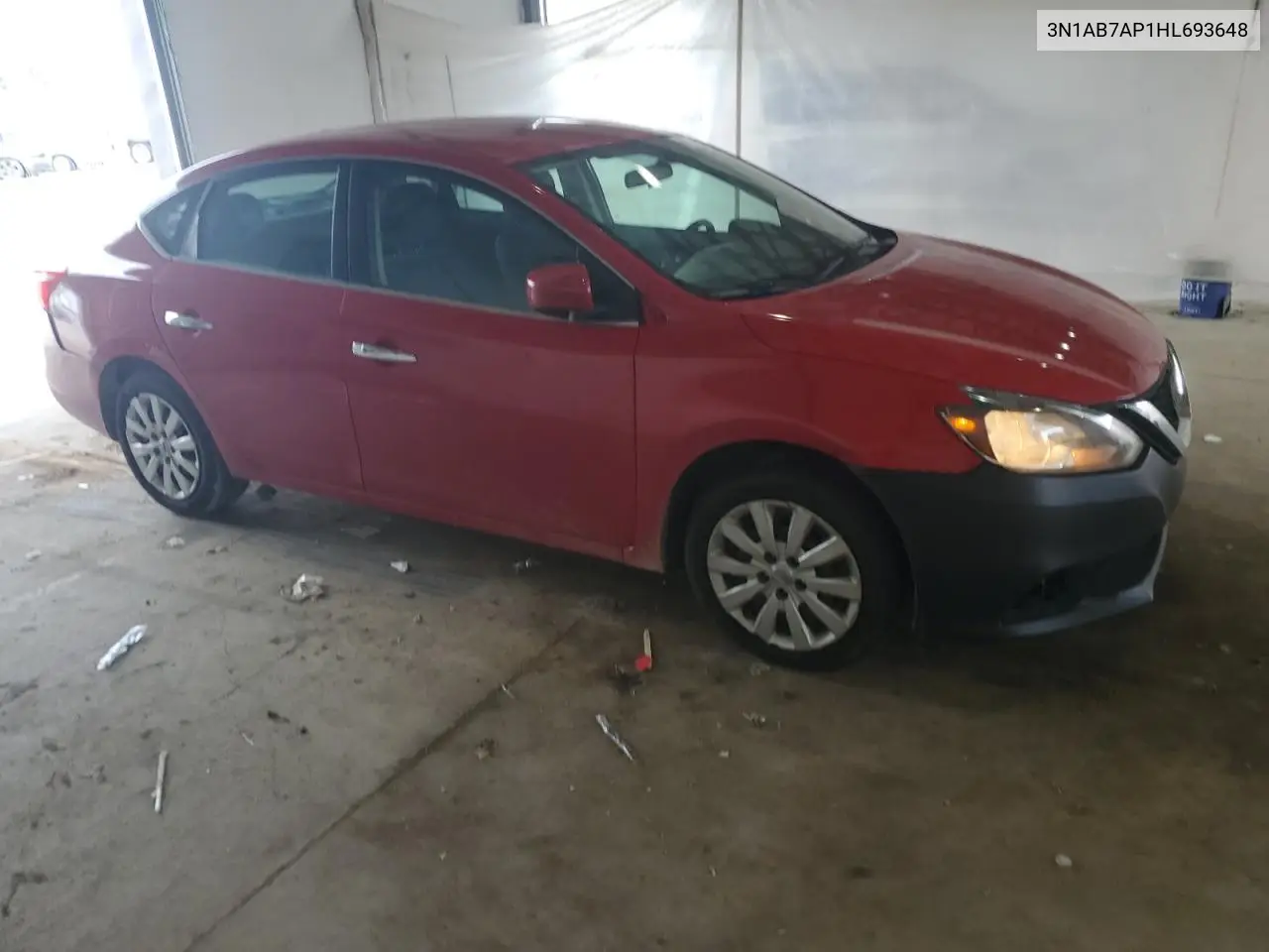 2017 Nissan Sentra S VIN: 3N1AB7AP1HL693648 Lot: 62637355