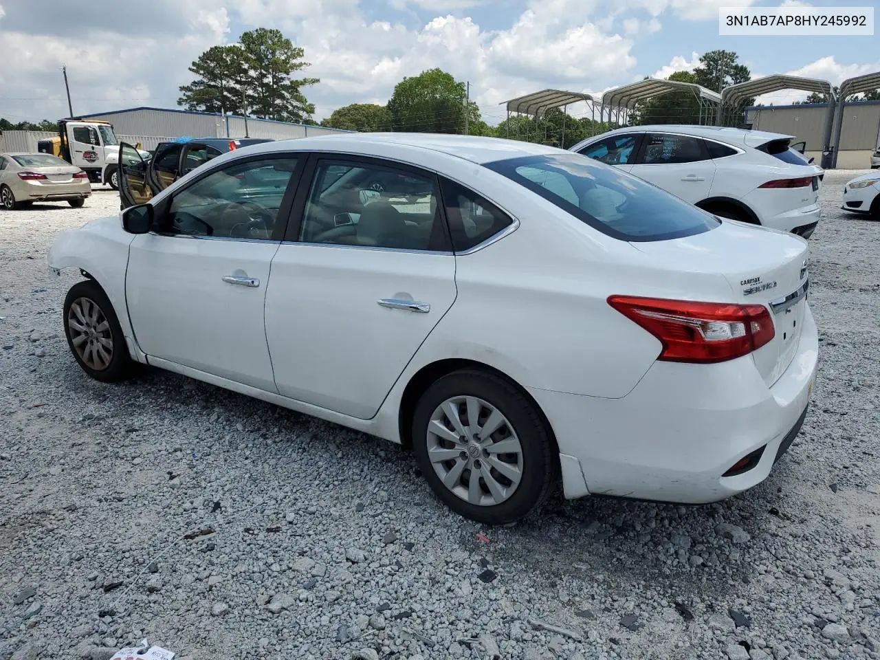 2017 Nissan Sentra S VIN: 3N1AB7AP8HY245992 Lot: 62672275