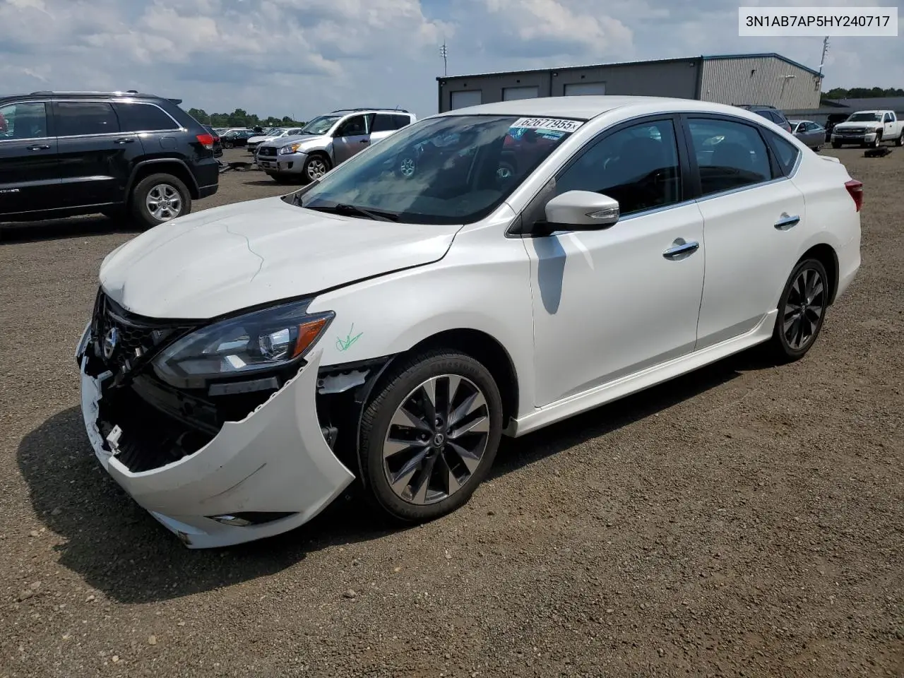 2017 Nissan Sentra S VIN: 3N1AB7AP5HY240717 Lot: 62677955