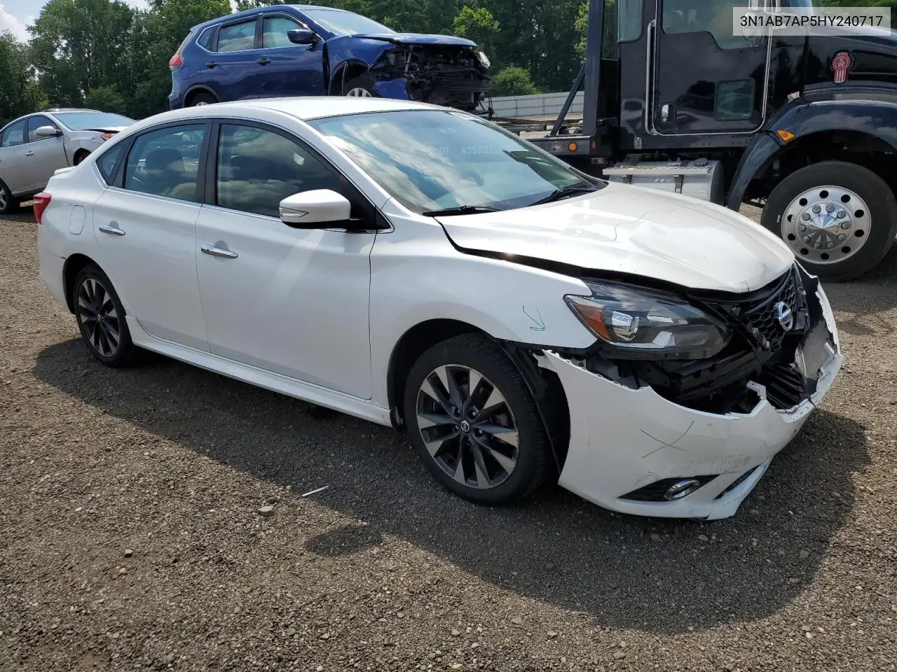 2017 Nissan Sentra S VIN: 3N1AB7AP5HY240717 Lot: 62677955