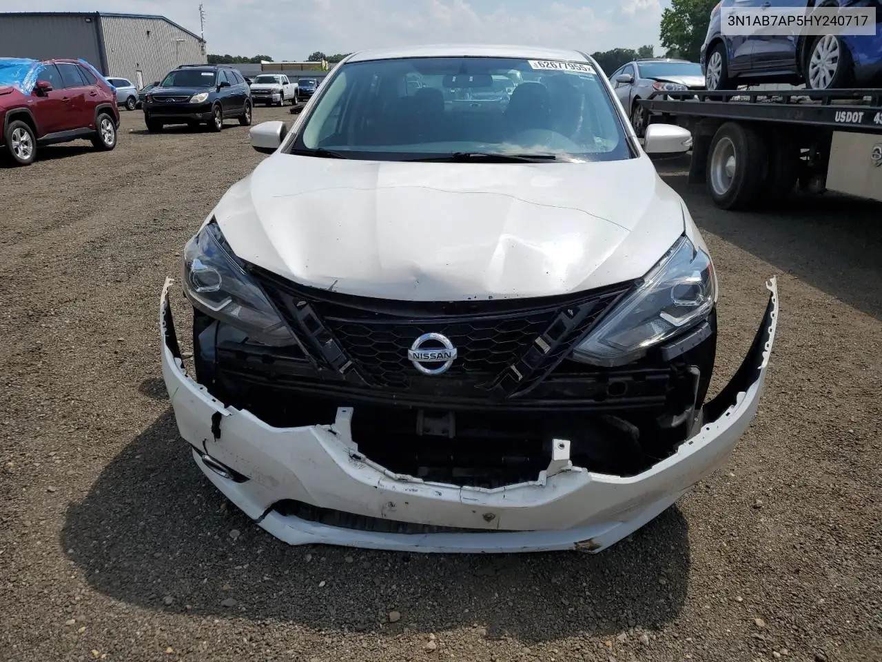 2017 Nissan Sentra S VIN: 3N1AB7AP5HY240717 Lot: 62677955