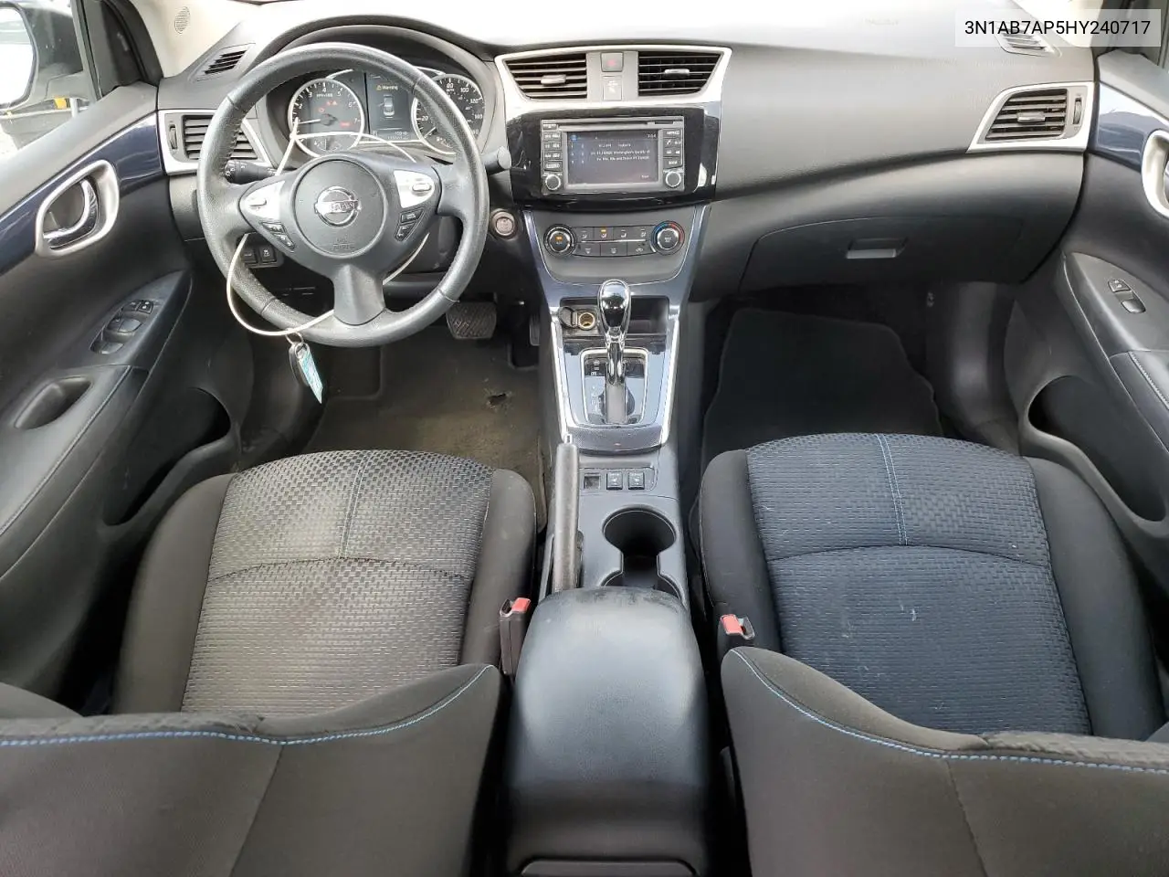 2017 Nissan Sentra S VIN: 3N1AB7AP5HY240717 Lot: 62677955