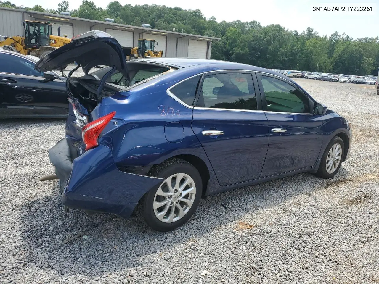 2017 Nissan Sentra S VIN: 3N1AB7AP2HY223261 Lot: 62685345