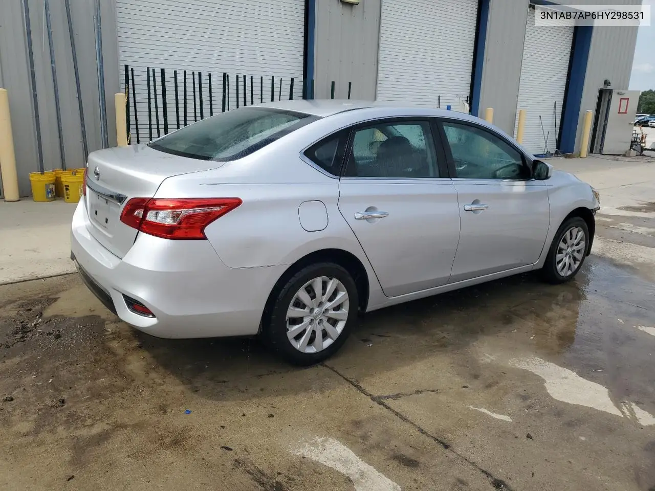 2017 Nissan Sentra S VIN: 3N1AB7AP6HY298531 Lot: 62726295
