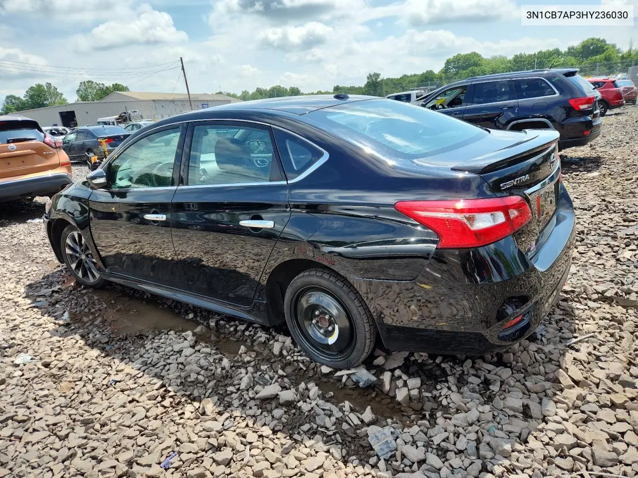 3N1CB7AP3HY236030 2017 Nissan Sentra Sr Turbo