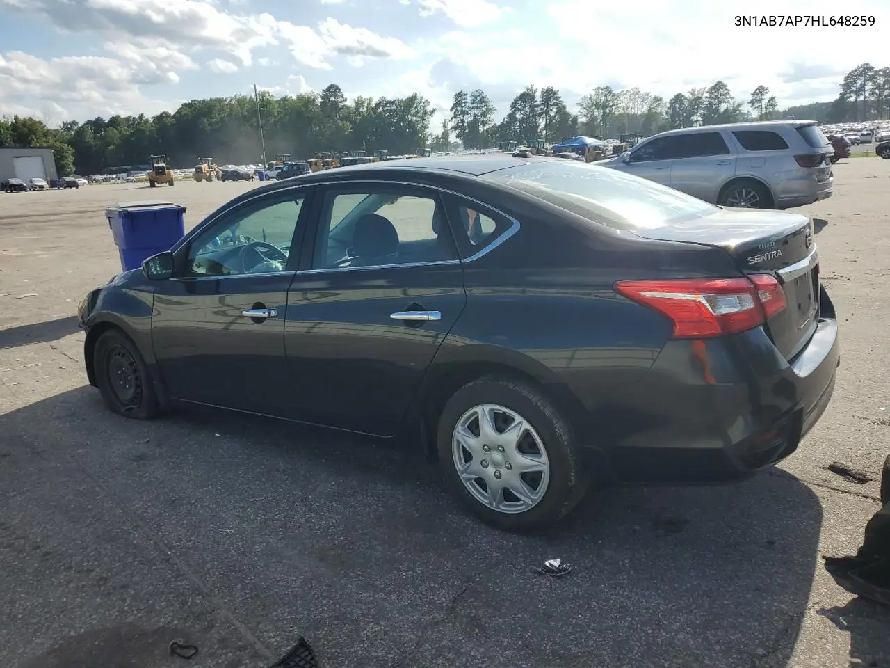 2017 Nissan Sentra S VIN: 3N1AB7AP7HL648259 Lot: 62917145
