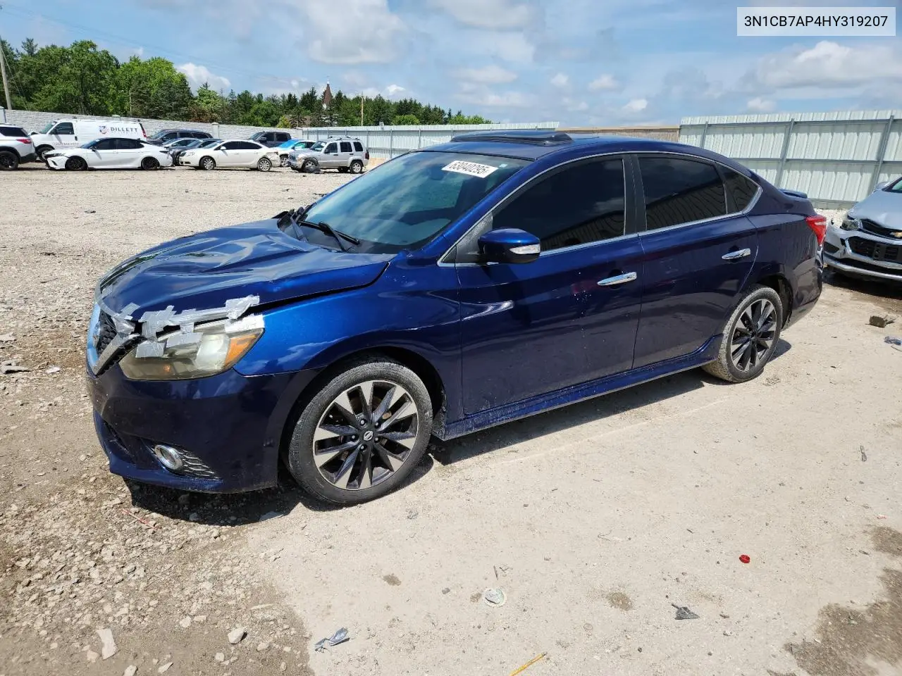 2017 Nissan Sentra Sr Turbo VIN: 3N1CB7AP4HY319207 Lot: 63040295