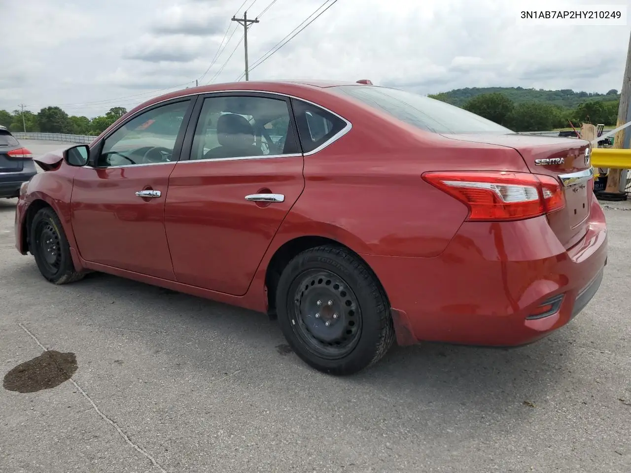 2017 Nissan Sentra S VIN: 3N1AB7AP2HY210249 Lot: 63042795