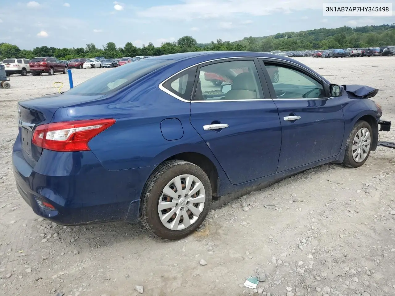 2017 Nissan Sentra S VIN: 3N1AB7AP7HY345498 Lot: 63095845