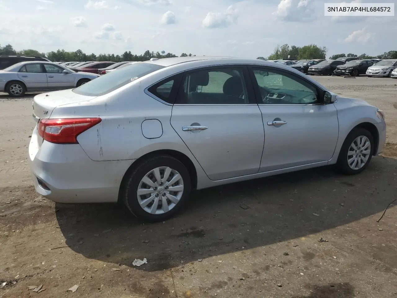 2017 Nissan Sentra S VIN: 3N1AB7AP4HL684572 Lot: 63182235