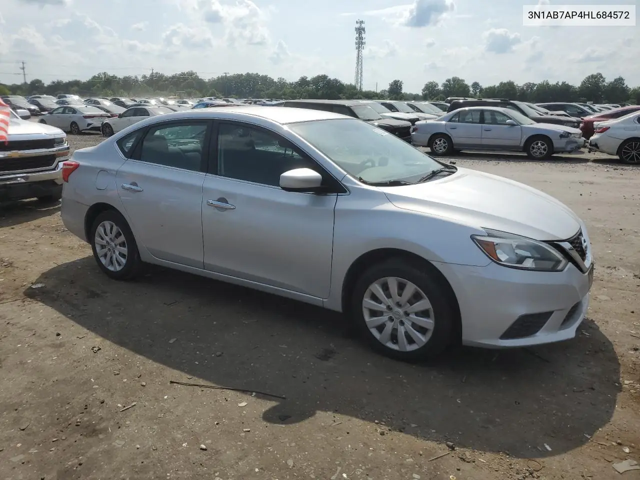 2017 Nissan Sentra S VIN: 3N1AB7AP4HL684572 Lot: 63182235