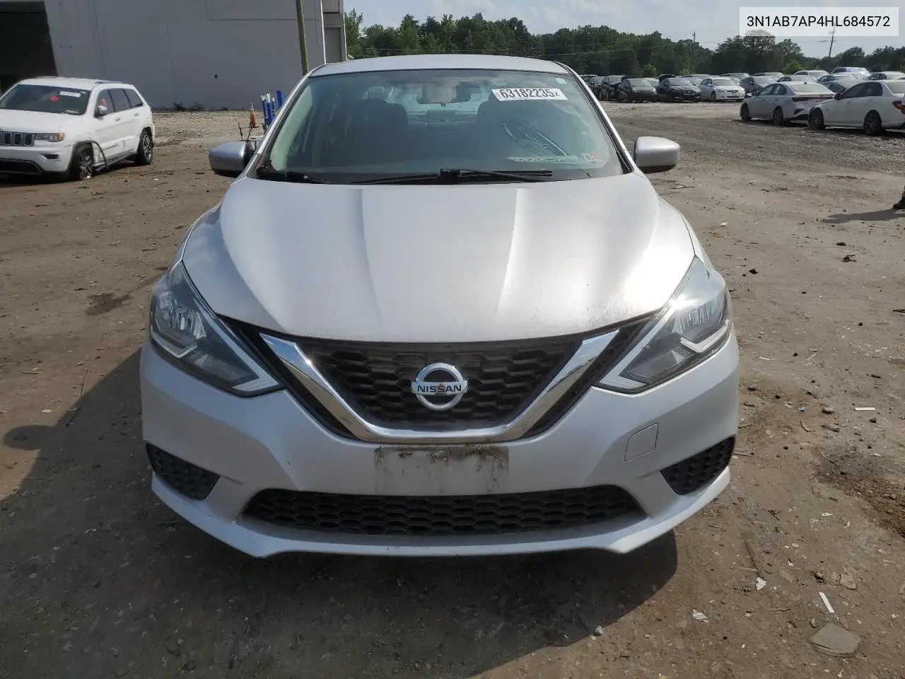 2017 Nissan Sentra S VIN: 3N1AB7AP4HL684572 Lot: 63182235