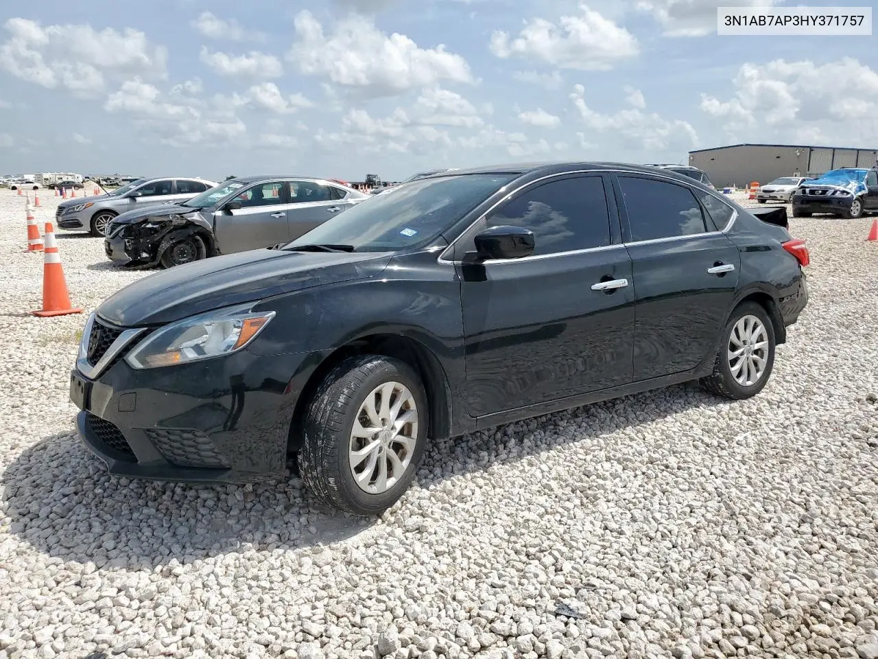 2017 Nissan Sentra S VIN: 3N1AB7AP3HY371757 Lot: 63199055