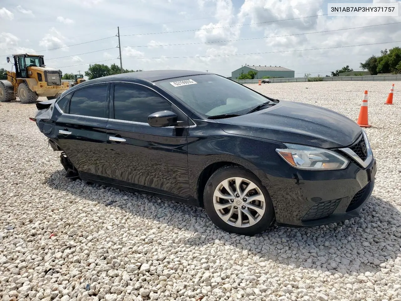 2017 Nissan Sentra S VIN: 3N1AB7AP3HY371757 Lot: 63199055