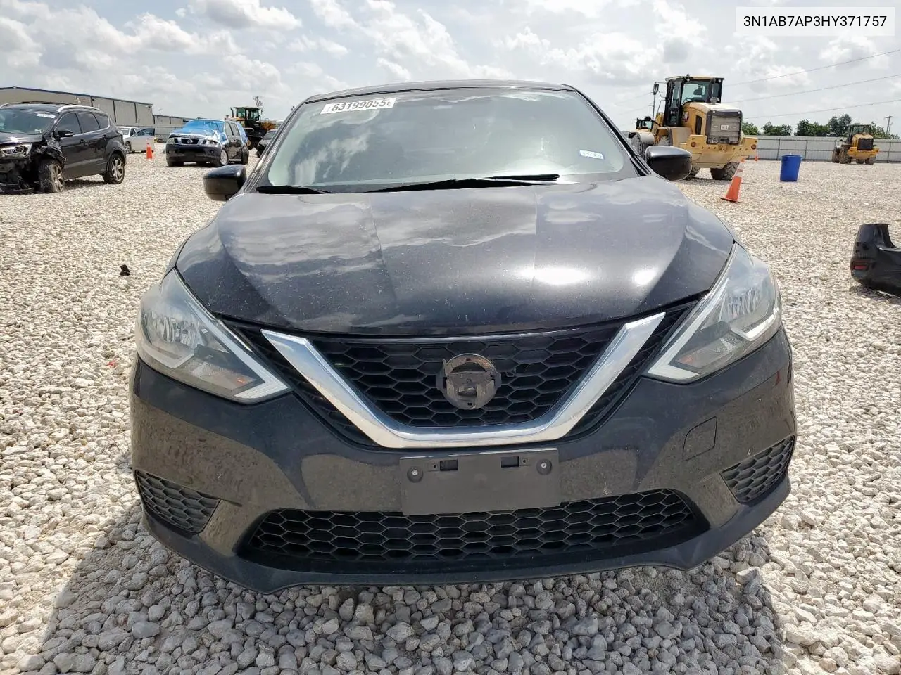 2017 Nissan Sentra S VIN: 3N1AB7AP3HY371757 Lot: 63199055
