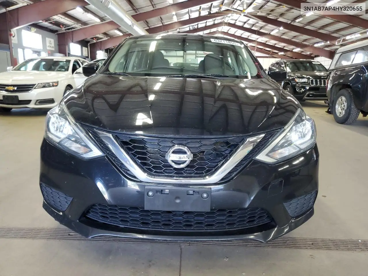 2017 Nissan Sentra S VIN: 3N1AB7AP4HY320655 Lot: 63211855